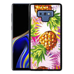 Samsung Galaxy Note 9 Soft Case (svart) Fruits On Bits