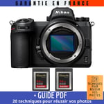 Nikon Z6 II Nu + 2 SanDisk 64GB Extreme PRO CFexpress Type B + Guide PDF ""20 TECHNIQUES POUR RÉUSSIR VOS PHOTOS