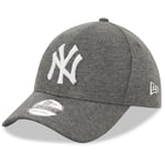 New Era essential 9FORTY jersey cap NY Yankees – grey melange/white - youth