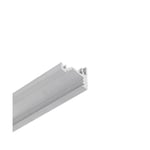 2m aluprofil CORNER10 BC/UX - Obehandlad aluminium, hörn, LED-skena