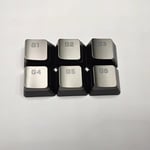 6Pcs Keycaps Replacement for Corsair K100 Mechanical Keyboard Gaming Keyboard