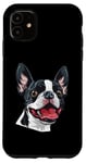 iPhone 11 Boston Terrier | Cartoon Artwork Case