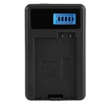 Battery Charger LPE8 LCD Display For CanonEOS 550D 600D 650D 700D