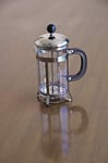 Théière et cafetière Frenchpress en verre pour thé et café • Filtre à piston intégré • Capacité 350 ml • Simple et élégant • Tea Soul