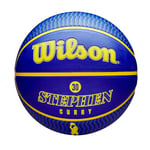 Wilson Basketball, NBA Player Icon, Steph Curry, Golden State Warriors, Outdoor and Indoor