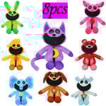 30cm Leende Critters Plyschleksaker Leende Critters Kattupp Nap Catnap Accion Dockleksak Peluches Kudde Barn födelsedag Julgåva 8pcs