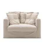 Decotique Le Grand Air Love Seat Bomull, Beige Bomull