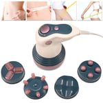 ZNN 4 In 1 Electric Infrared Body Massager Tool Weight Loss Anti Cellulite Slimming Beauty Machine Back Health Massage Relaxation