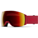 "Smith I/O Mag XL, Crimson w/ Chromapop Sun Red Mirror + Chromapop Storm Yellow Flash"