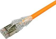 Netconnect Patchkabel Cat 6A S/Ftp Pimf, Längd: 0,5 M Färg: Orange Med Lszh-Mantel