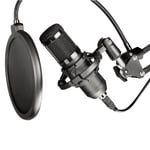 Art Mikrofon USB Diaphragm Condenser Boom - Svart - TheMobileStore Mikrofoner & tillbehör