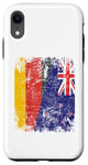 iPhone XR New Zealand Germany Flags | Half German New Zealander Roots Case