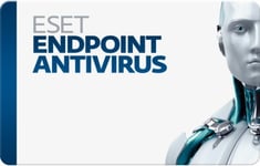 Eset Endpoint Antivirus, svensk/engelsk, för 5 användare, 1 år förnyelse, E-licens