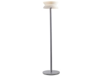 Unilux 400035993 Diaboled Led Floor Lamp, Steel/Polished Glass, 18.6 W