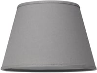 Linne Lampskärm Ø25cm Grå