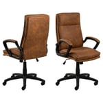 Urban Fusion Collection - Brad Skrivbordsstol Preston tyg kamel