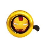 Generies Children's Bicycle With Bell Cartoon Cute Metal Dial Bell Baby Pedal Tricycle Balance Car Bell 1 iron Man
