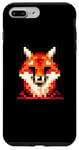 Coque pour iPhone 7 Plus/8 Plus Pixel Art Renard 8 bits