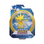 Sonic Figur med Tillbehör Super Silver, 10,5 cm