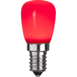 LED lampa E14 | ST26 | utomhus | röd | 0.9W