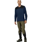 Norröna skibotn equaliser tech Long sleeve (M) Indigo Night Blue - Mtbkläder