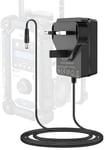 RH4 / S49 12v 12 VOLT AC DC Power Supply Mains Adapter for Makita Job Site Radio