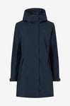 Helly Hansen - Regnjacka W Vancouver Rain Coat - Blå