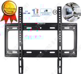 Support Mural TV Universel pour Petite Télé Meuble Téleviseur Plasma Smart OLED LED LCD 3D Fixation Mur Capacité Max jusqu'à 65KG