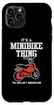 iPhone 11 Pro Mini Bike Design For Pocket Bike Lover - Minibike Thing Case