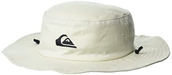 Quiksilver Men's Bushmaster Protection Floppy Visor Bucket Sun Hat, Oyster Gray, L-XL UK