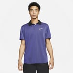 NikeCourt ADV Paris Grand Slam Tennis Polo Shirt Sz M Obsidian Black CV2863 510