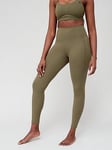 adidas Yoga Designed4Training 7/8 Tights - Green, Green, Size Xs, Women
