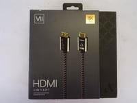 Austere VII ,  8K Premium Certified HDMI Cable 2.5m, 48Gbps for 4K120