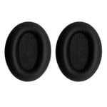 1 Pair Replacement Soft Earpads Compatible with Sony WH1000XM3 Headphones Black