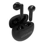 Urbanista True Wireless Earbuds, Bluetooth 5.3 Earphones, IPX4 In Ear Headphones, Ear Buds with Dual Microphones, 20 Hr Playtime, Touch Controls, TWS USB C Charging Case, Austin, Black