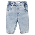 Lil’ Atelier Ben tapered jeans – light blue denim - 74