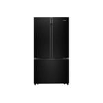Hisense - Réfrigérateur RF750N4ABF - Multi-portes - 600L (423L + 177L) - l 91 cm x h 178 cm - Noir