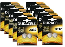 16 x Duracell CR2032 3v LITHIUM Coin Cell Batteries DL2032 BR2032 ST-T15 battery