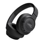 JBL Tune 720BT Wireless Over-Ear Headphones, with JBL Pure Bass Sound, Bluetooth 5.3, Hands-Free Calls, Audio Cable and 76-Hour Battery Life, in Black