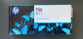 Genuine HP 730 Ink - GRAY 300ML / DESIGNJET T1600 T1700 T2600 (INC VAT) BOXED