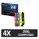 4 Inks For Epson XP235 XP245 XP247 XP332 XP335 XP342 XP345 XP432 XP442 XP445