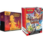 Pokémon TCG: Scarlet & Violet—Obsidian Flames Elite Trainer Box & TCG: Scarlet & Violet—Obsidian Flames Booster Bundle (6 Booster Packs)