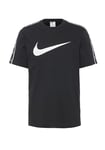 Nike Homme Nsw Repeat Tee T shirt, Black/Black/White, L EU