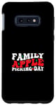Galaxy S10e Family Apple Picking Day Groovy Apple Orchard Harvest Season Case