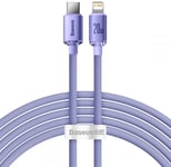 Baseus Cafule-kabel 2m USB-C til USB-C 20W - Lilla