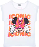 Disney Minnie Mouse T-shirt, White, 8 år