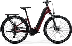 Merida Merida eSpresso City 400 EQ  | Burgundy Red/Black
