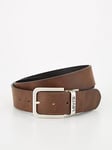 Levi's Reversible Leather Belt - Brown/Black, Brown, Size 95, Men