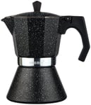 Kinghoff Express Espresso Coffee Maker Aluminium in Marble colour (6 Cup)