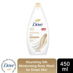 Dove Body Wash Silk Glow Sulfate-free Moisturising for Silky Soft Skin, 450ml